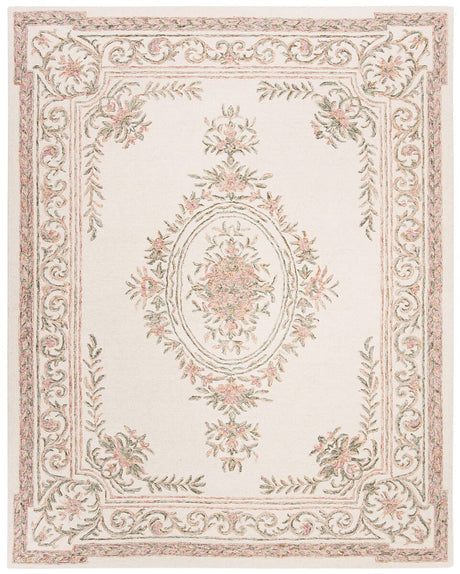 Safavieh Micro-Loop Mlp902R Ivory / Fuchsia Rugs.