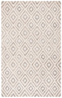 Safavieh Micro-Loop Mlp906F Grey / Ivory Rugs.