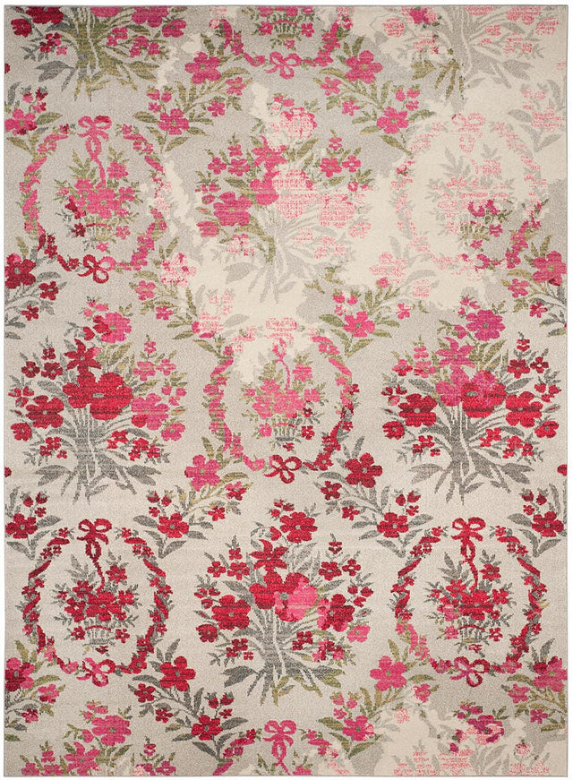 Safavieh Monaco Mnc205R Ivory / Pink Rugs.