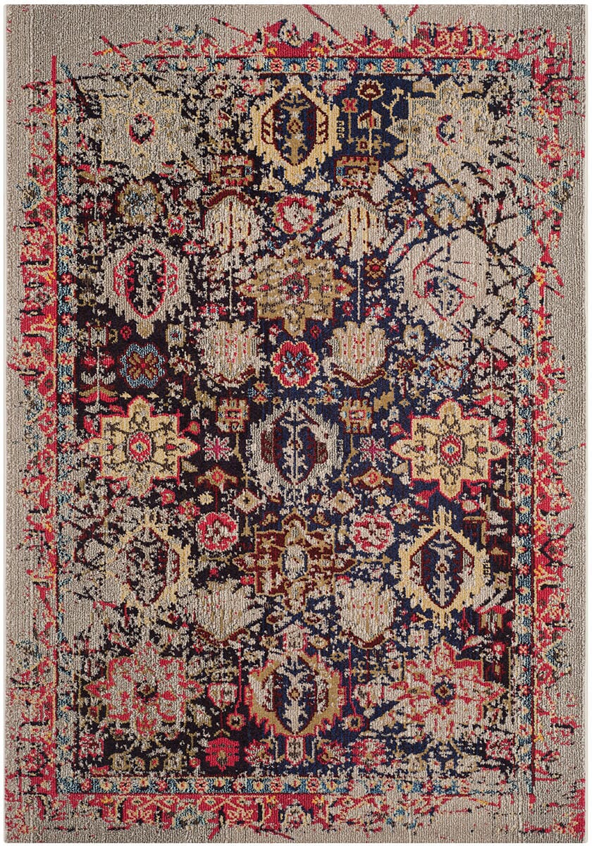 Safavieh Monaco Mnc206G Grey / Multi Rugs.