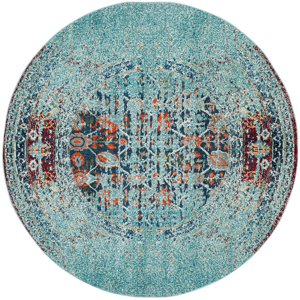 Safavieh Monaco Mnc208J Blue / Multi Rugs.