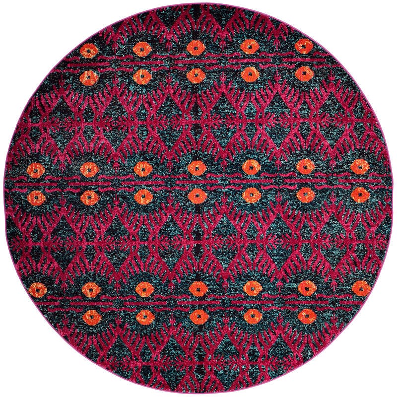 Safavieh Monaco Mnc213D Pink / Multi Rugs.