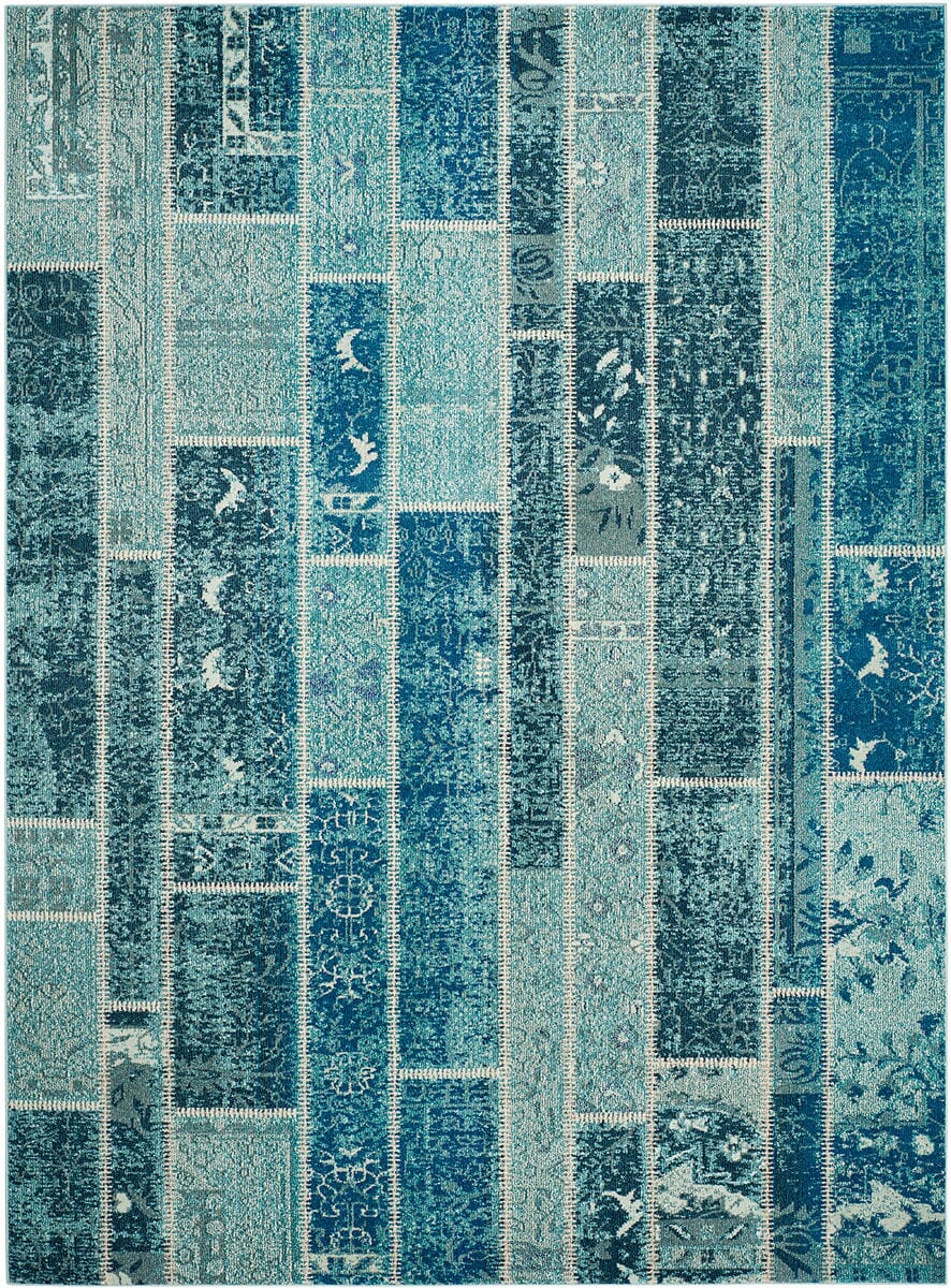 Safavieh Monaco Mnc216J Blue / Multi Rugs.