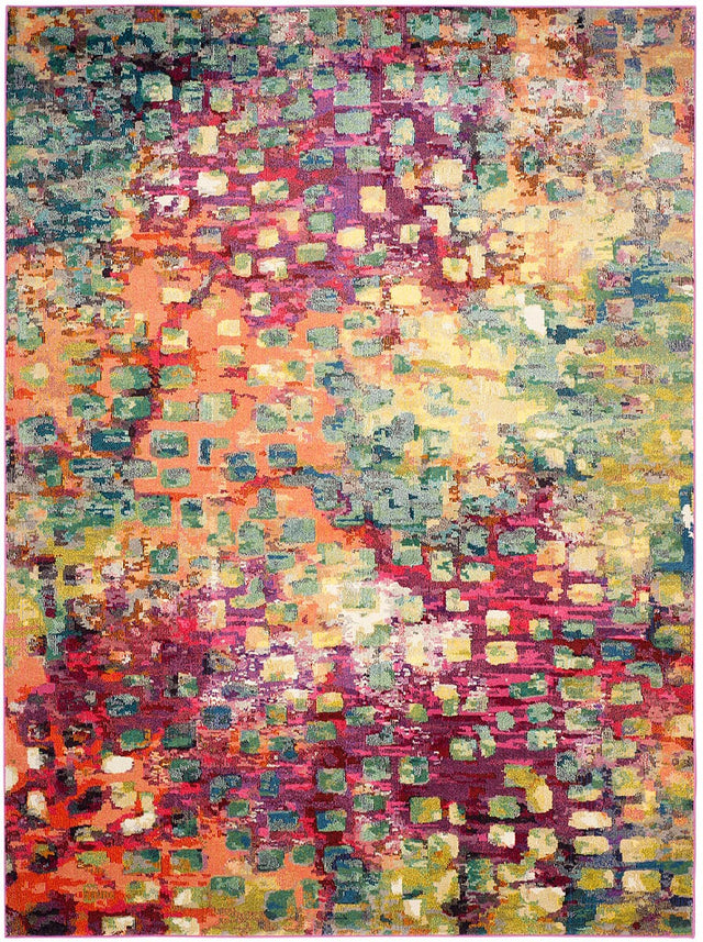Safavieh Monaco Mnc225D Pink / Multi Rugs.