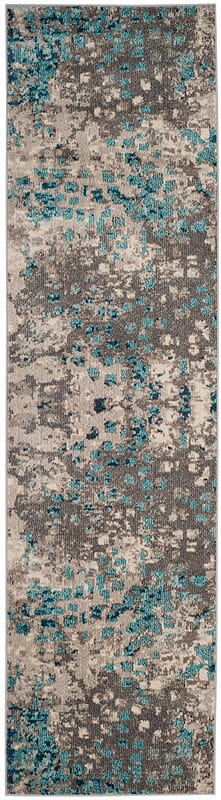 Safavieh Monaco Mnc225E Grey / Light Blue Rugs.