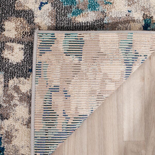 Safavieh Monaco Mnc225E Grey / Light Blue Rugs.
