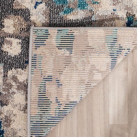 Safavieh Monaco Mnc225E Grey / Light Blue Rugs.