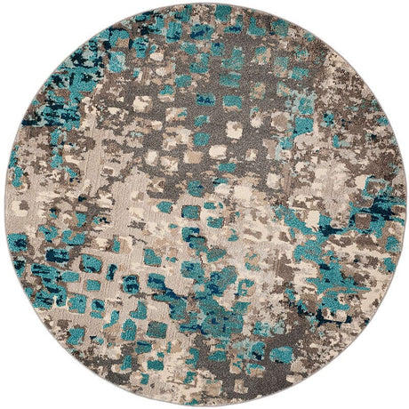 Safavieh Monaco Mnc225E Grey / Light Blue Rugs.
