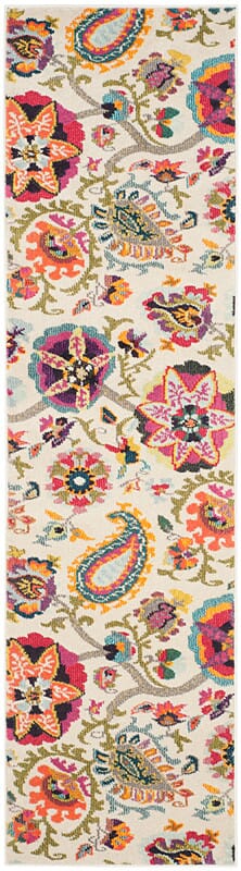 Safavieh Monaco Mnc229A Ivory / Multi Rugs.