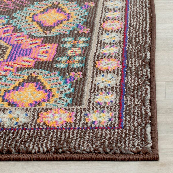 Safavieh Monaco Mnc240B Brown / Multi Rugs.