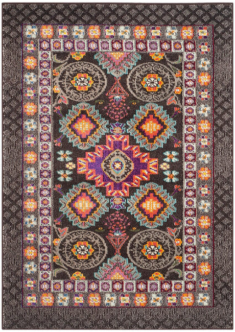 Safavieh Monaco Mnc240B Brown / Multi Rugs.