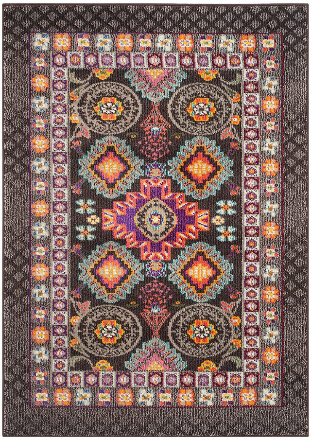 Safavieh Monaco Mnc240B Brown / Multi Rugs.