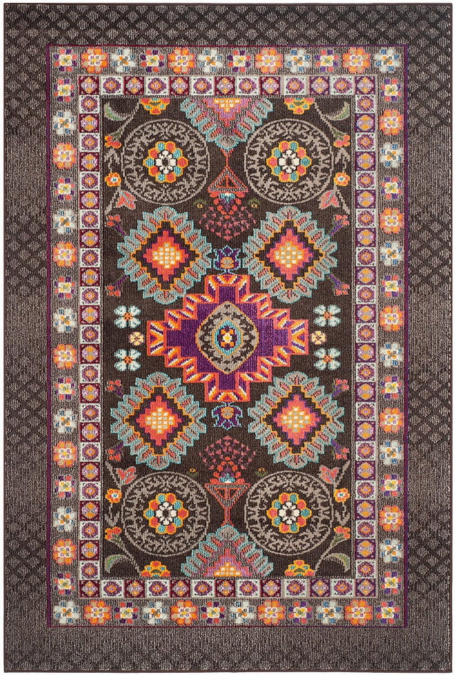 Safavieh Monaco Mnc240B Brown / Multi Rugs.