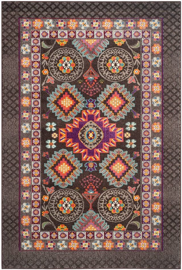 Safavieh Monaco Mnc240B Brown / Multi Rugs.