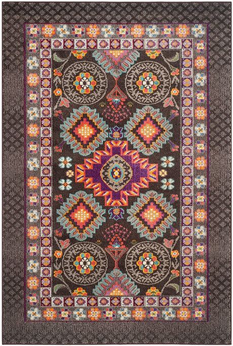 Safavieh Monaco Mnc240B Brown / Multi Rugs.