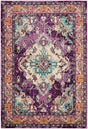Safavieh Monaco Mnc243L Violet/Light Blue Rug.