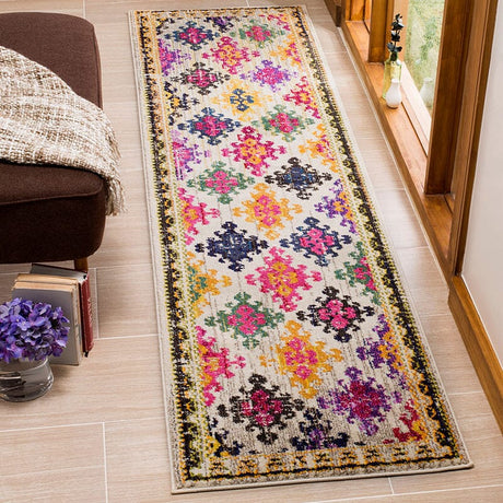 Safavieh Monaco Mnc244A Ivory / Multi Rugs.
