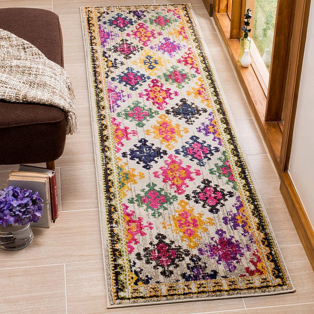 Safavieh Monaco Mnc244A Ivory / Multi Rugs.