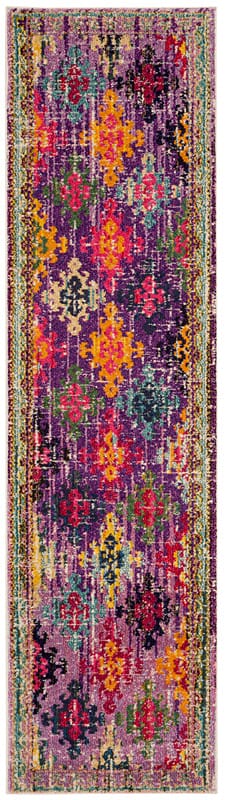Safavieh Monaco Mnc244P Purple / Multi Rugs.