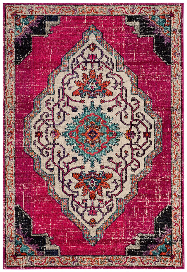 Safavieh Monaco Mnc254D Pink / Multi Rugs.