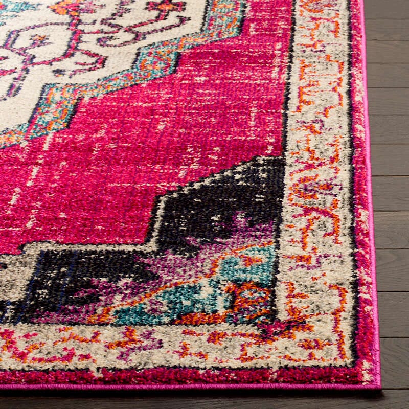 Safavieh Monaco Mnc254D Pink / Multi Rugs.