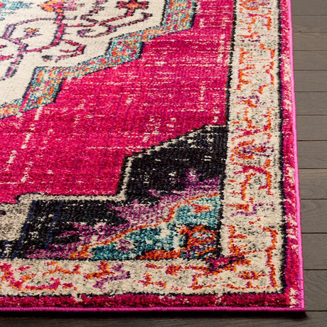 Safavieh Monaco Mnc254D Pink / Multi Rugs.