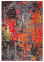 Safavieh Monaco Mnc266M Blue / Orange Rugs.