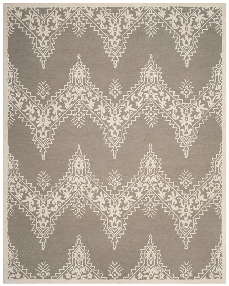 Safavieh Manchester Mnh523A Grey / Ivory Rugs.
