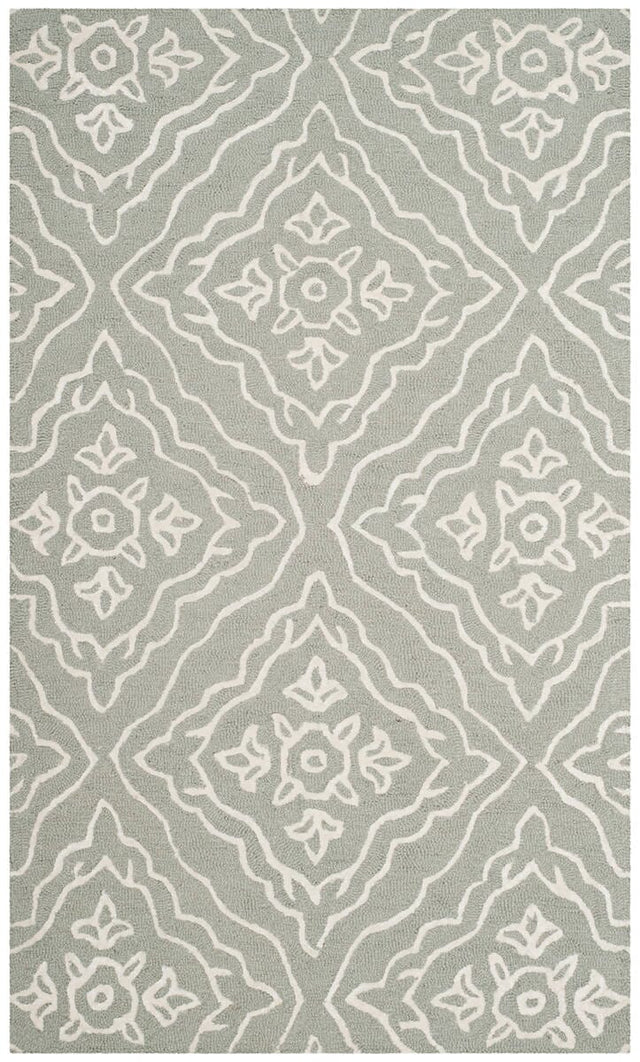 Safavieh Manchester Mnh524A Slate / Ivory Rugs.