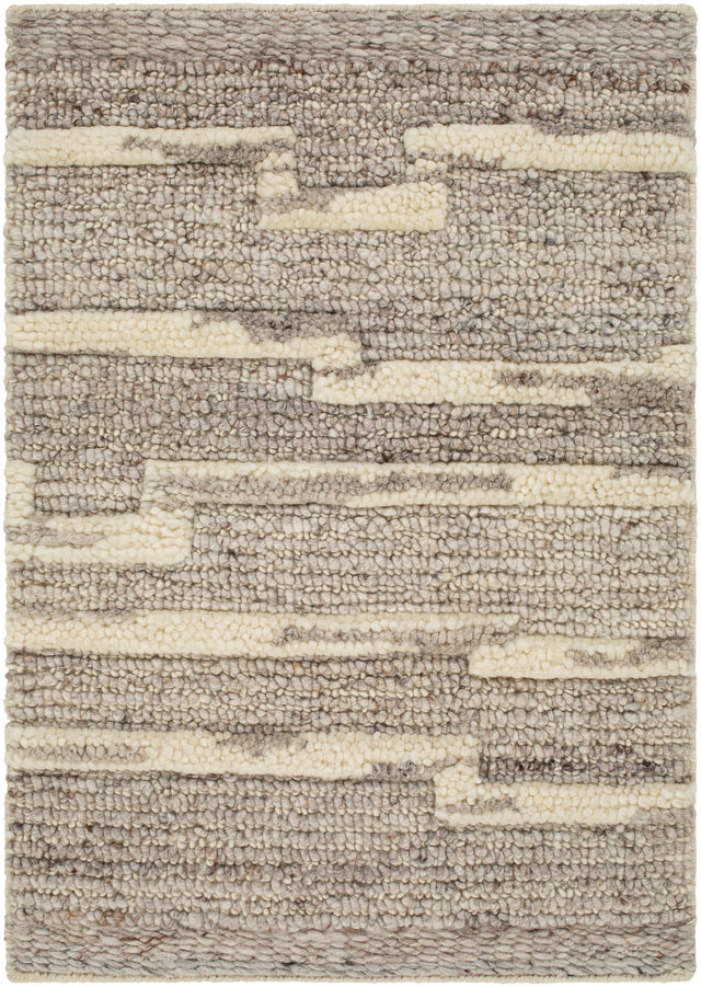 Surya Manisa Mns-2303 Medium Gray, Gray, Brown, Cream Rugs.