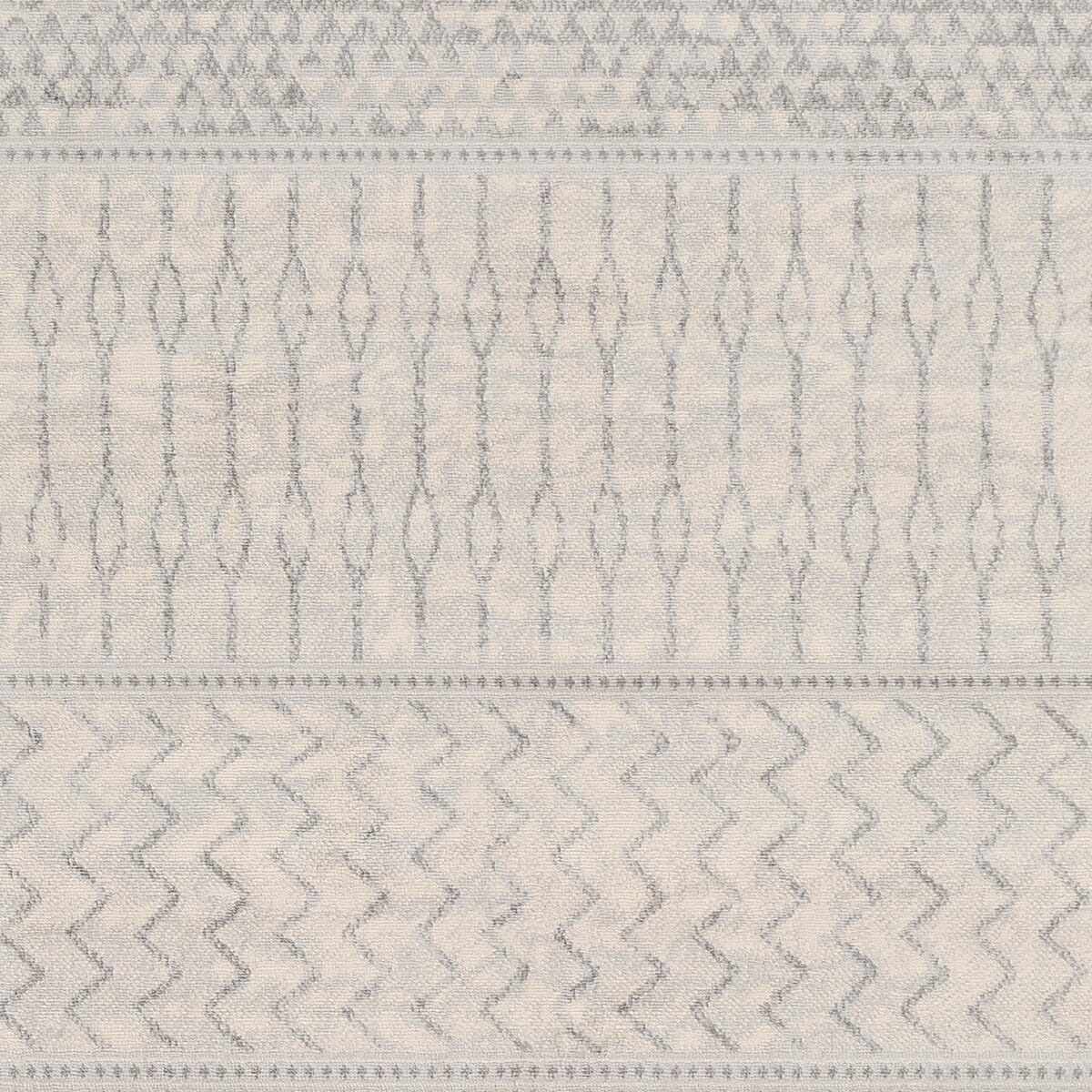 Surya Monaco Moc-2306 Silver Gray, Medium Gray, Cream Rugs.
