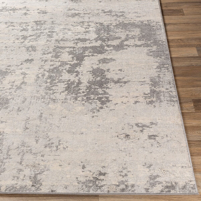 Surya Monaco Moc-2311 Silver Gray, Medium Gray, Cream Rugs.
