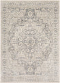 Surya Monaco Moc-2315 Silver Gray, Medium Gray, Cream Rugs.