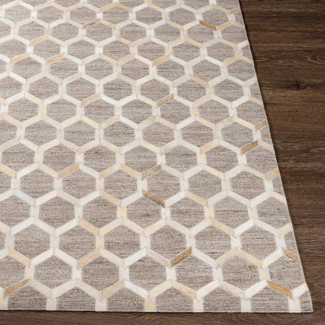 Surya Medora Mod-1009 Beige, Medium Gray Rug.
