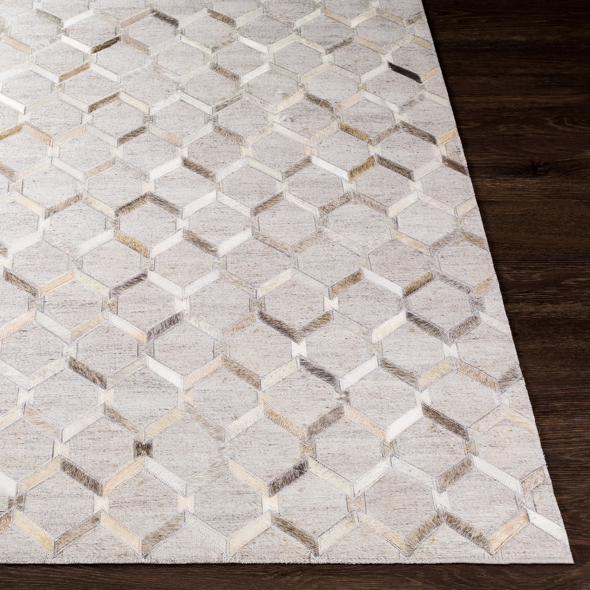 Surya Medora Mod-1010 Charcoal, Gray Rug.