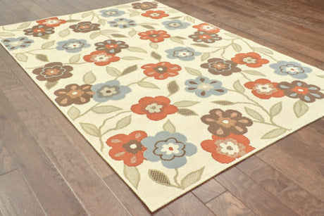 Oriental Weavers Sphinx Montego 2267y Ivory / Brown Rugs.