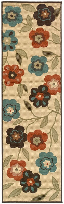 Oriental Weavers Sphinx Montego 2267y Ivory / Brown Rugs.