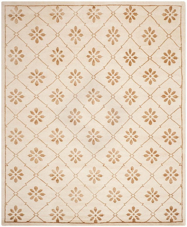Safavieh Mosaic Mos154A Cream / Light Brown Rugs.