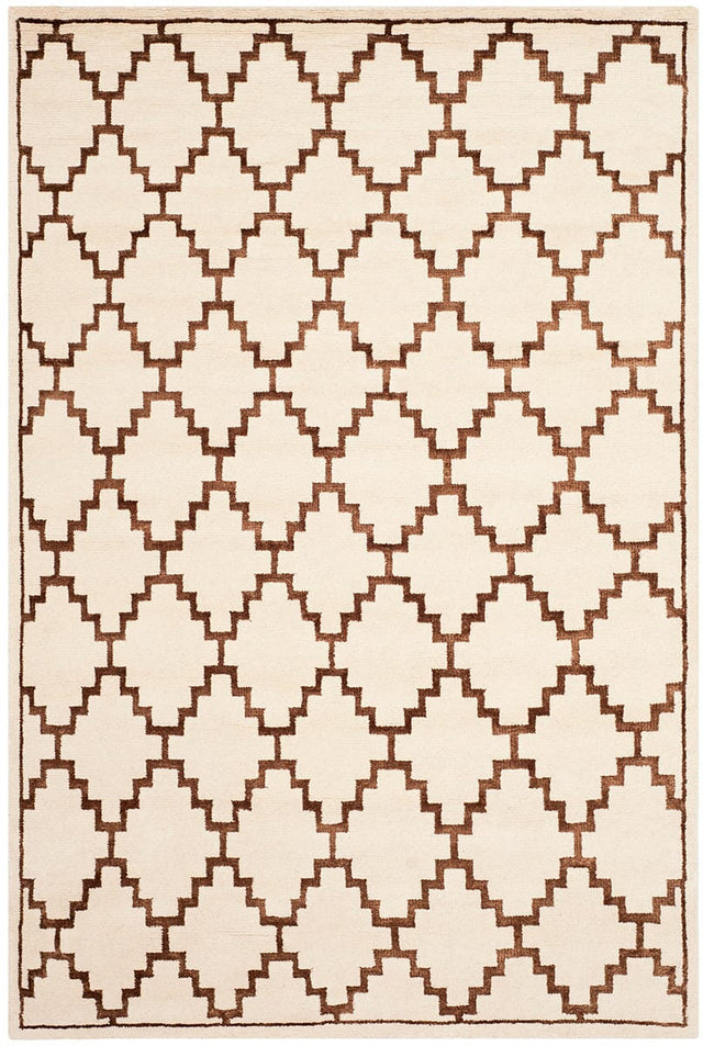 Safavieh Mosaic Mos160A Ivory / Brown Rugs.
