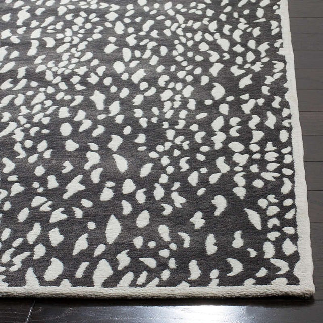 Safavieh Marbella Mrb657A Dark Grey / Ivory Rugs.