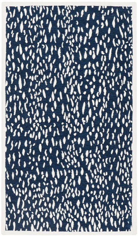 Safavieh Marbella Mrb657B Navy Blue / Ivory Rugs.