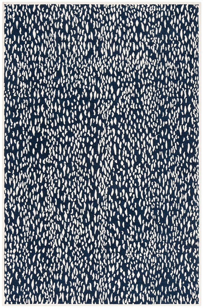 Safavieh Marbella Mrb657B Navy Blue / Ivory Rugs.