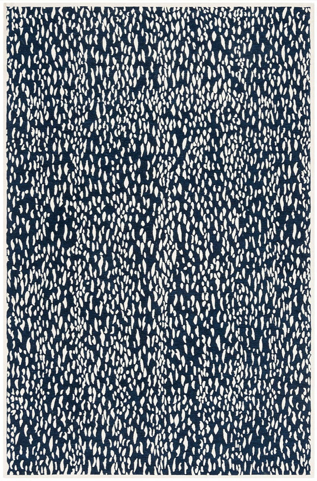 Safavieh Marbella Mrb657B Navy Blue / Ivory Rugs.