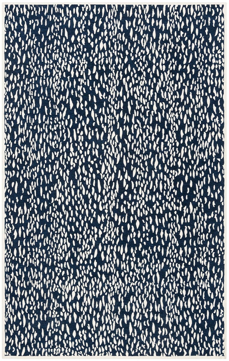 Safavieh Marbella Mrb657B Navy Blue / Ivory Rugs.