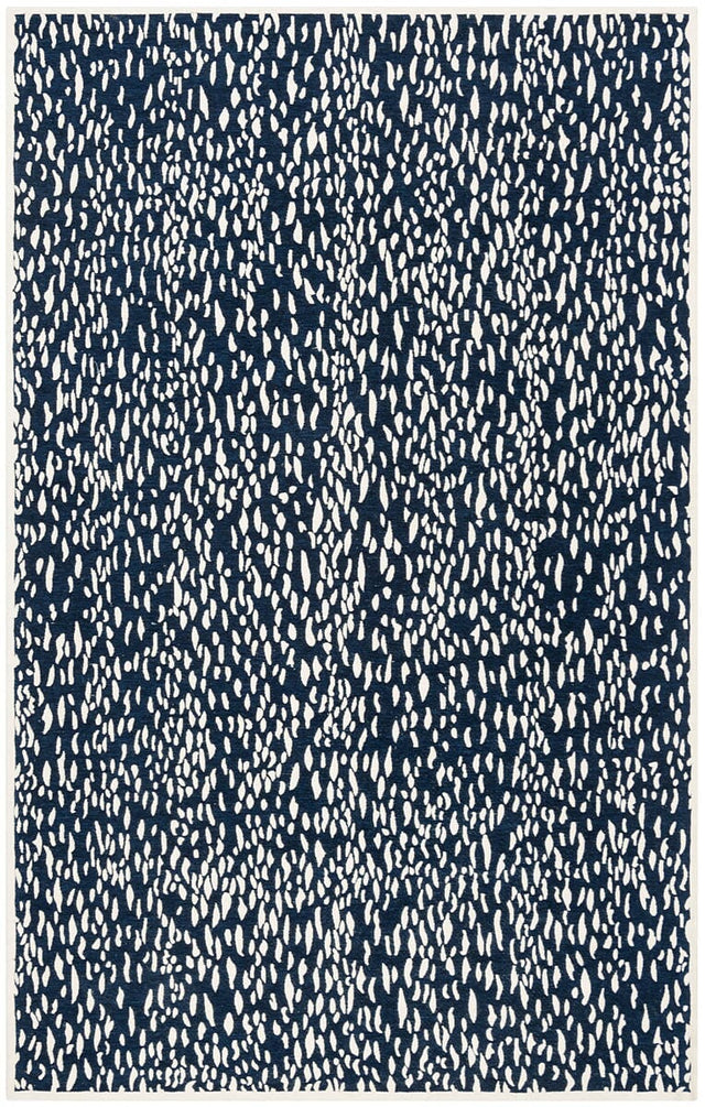 Safavieh Marbella Mrb657B Navy Blue / Ivory Rugs.