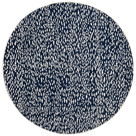 Safavieh Marbella Mrb657B Navy Blue / Ivory Rugs.
