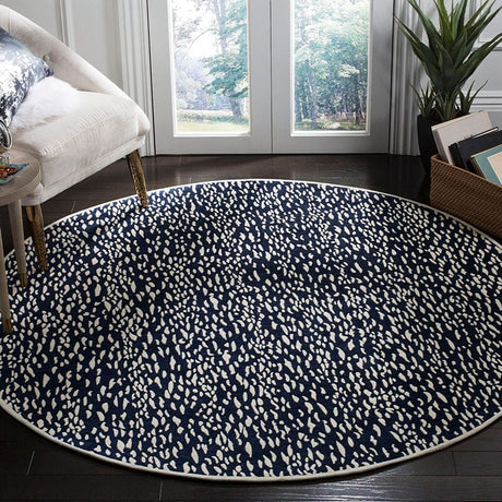 Safavieh Marbella Mrb657B Navy Blue / Ivory Rugs.