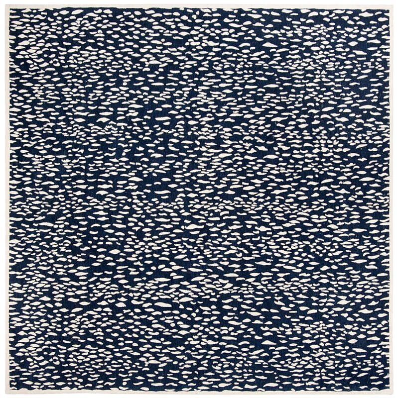 Safavieh Marbella Mrb657B Navy Blue / Ivory Rugs.