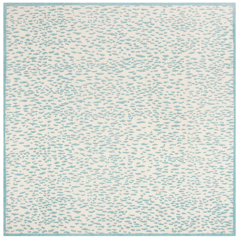 Safavieh Marbella Mrb657T Ivory / Turquoise Rugs.