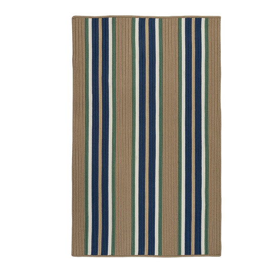 Colonial Mills Mesa Stripe Ms39 Taupe Isle Striped Area Rug